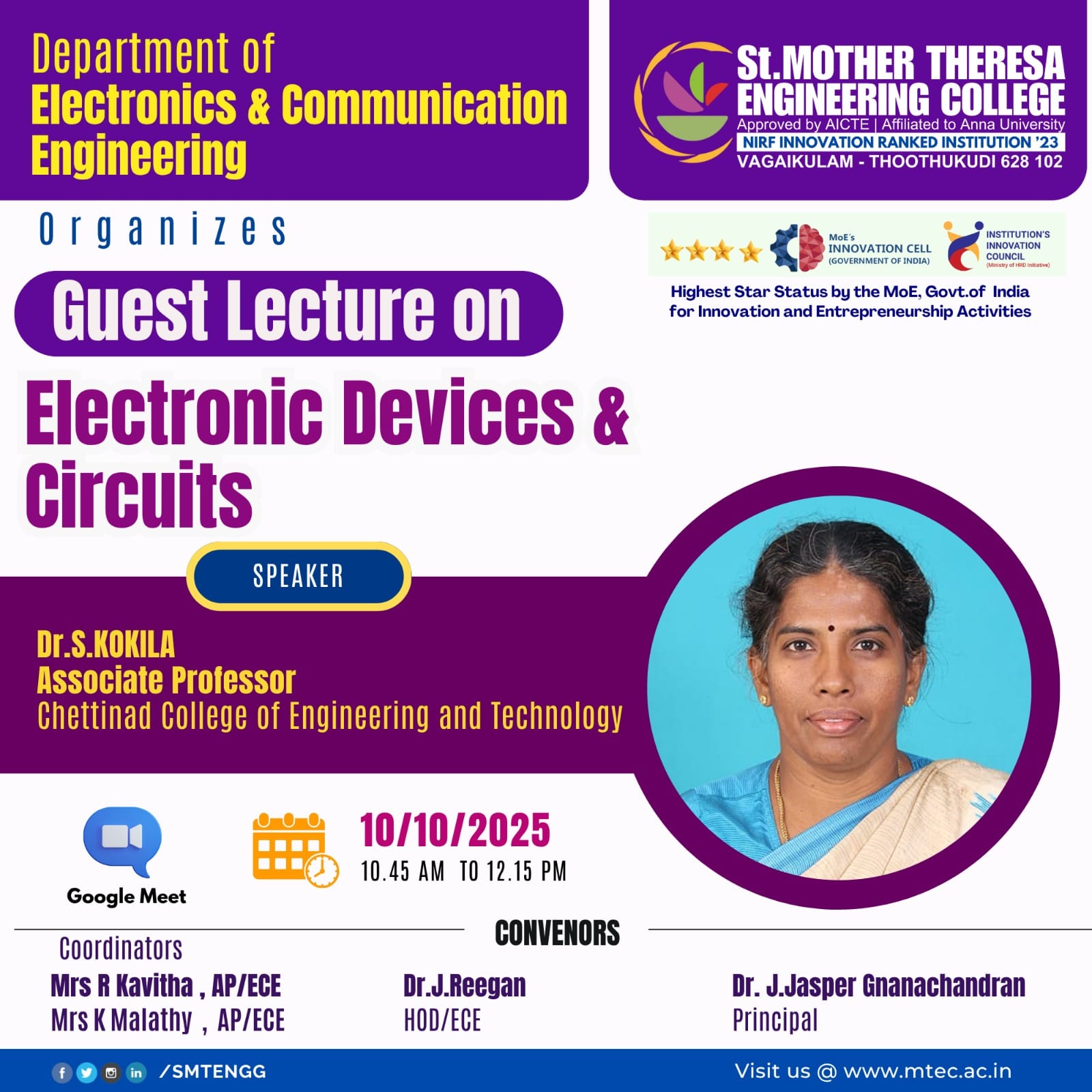 Guest Lecture Electronic Devices and Circuits